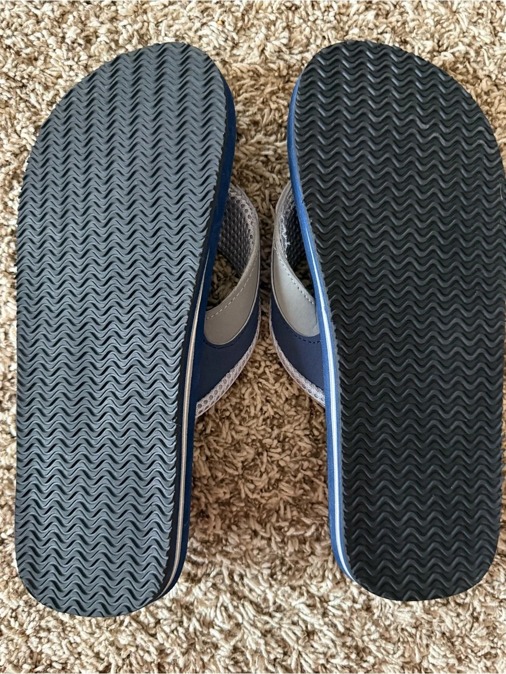 NWOT Detroit Tigers Flip Flops Men’s  Size 10